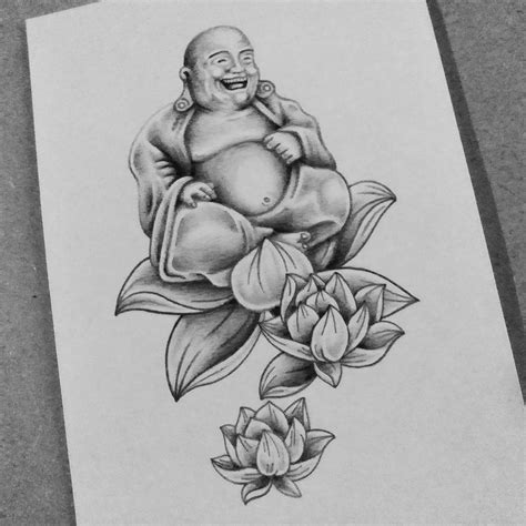 laughing buddha tattoo design   rtattoodesigns