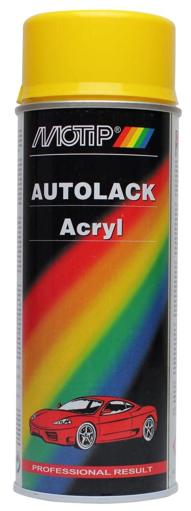 MOTIP Acryl Autolack Gelb 400 Ml Lackspray Kaufen Bei Do It Garden