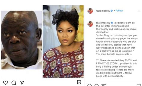 Omotola Jalade Ekeinde Reacts To Report Of Affair With Adams Oshiomhole