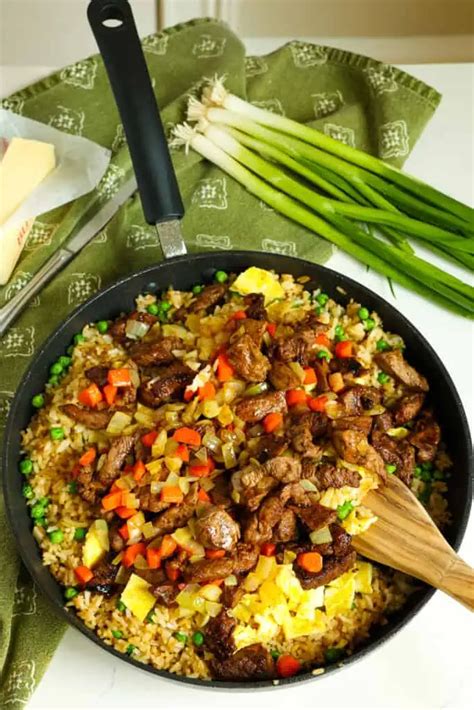 Beef Fried Rice (Much Better thank Takeout)