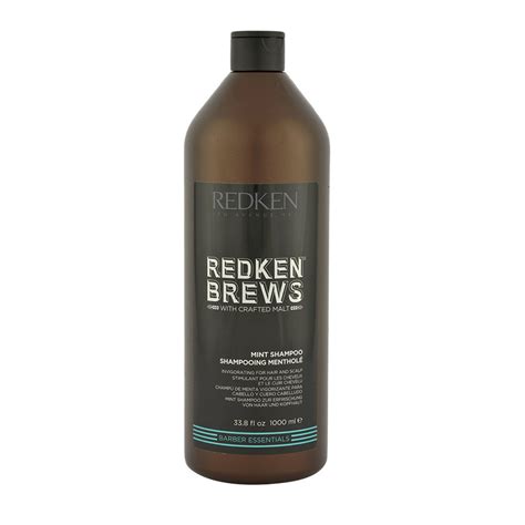 Redken Brews Man Mint Shampoo 1000ml Shampoo Alla Menta Energizzante