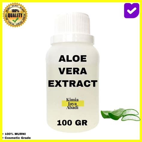 Jual Aloe Vera Extract Ekstrak Lidah Buaya 100 Gram Shopee Indonesia