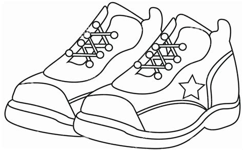 Coloriage Dessin de Chaussures télécharger et imprimer gratuit sur