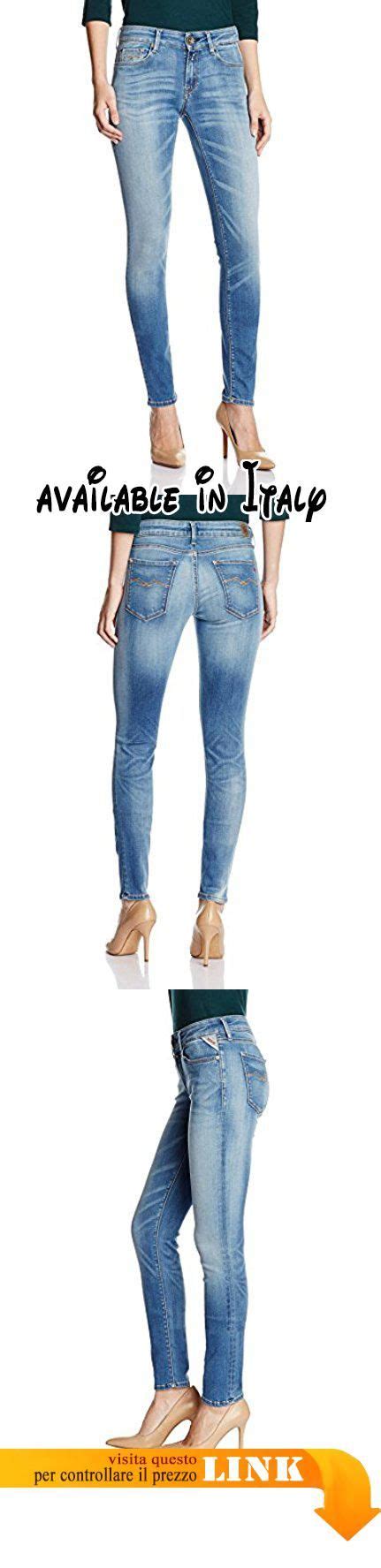 B01N9BUD8C Replay Luz Jeans Donna Blu Blue Denim W31 L30 Taglia