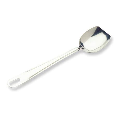 Best Stainless Blunt End Spoon 13" - Vautier