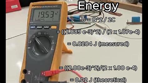 Two Capacitor Paradox Bilkent University Phys Lab Project Youtube