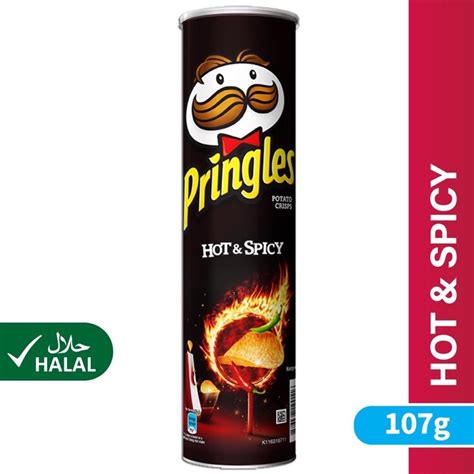 Pringles Potato Crisps Hot Spicy 102g Shopee Malaysia