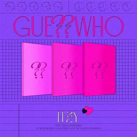 Itzy Guess Who Producido Por Jyp Entertainment Mercadolibre