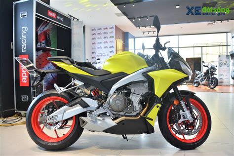 Chiêm ngưỡng Aprilia Tuono Tân binh trong phân khúc naked bike tầm trung vừa về Việt Nam