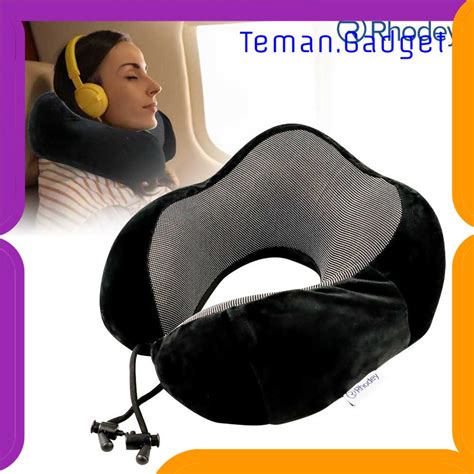 Jual TG TRV Rhodey Bantal Leher U Shape Foldable Travel Neck Pillow