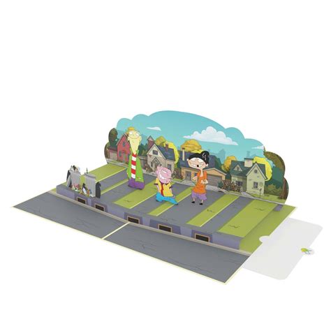 Ed Edd n Eddy 3D Pop Up Card – Nostalgic Cartoon Fun in Every Fold
