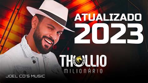 THULLIO MILIONÁRIO 2023 ATUALIZANDO REPERTÓRIO NOVO JOEL CD S MUSIC