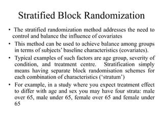 Type of randomization | PPT