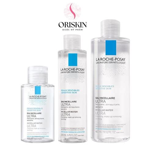 La Roche Posay Nước Tẩy Trang Làm Sạch Sâu Cho Da Nhạy Cảm Micellar