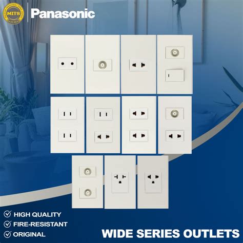 Original Panasonic Outlets Set Wide Series Lazada Ph