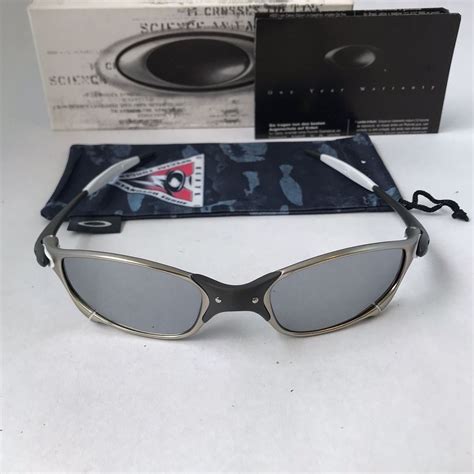 Oakley Juliet Tio 2 Prata Metal Óculos de Sol Masculino Óculos