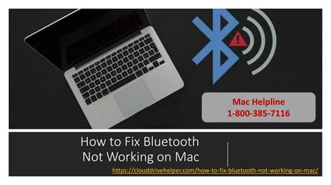 Ppt How To Fix Bluetooth Not Working On Mac Call