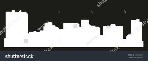 Arlington Texas City Skyline Stock Vector (Royalty Free) 248928031 ...