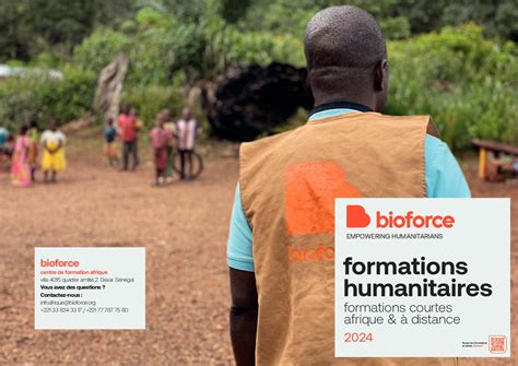 Calaméo - 2024 Calendrier des formations humanitaires Bioforce en Afrique