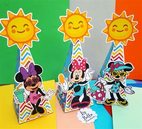 Pin De Liz Bella Personalizados Em Pool Party Da Minnie Festa Mickey