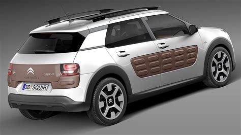 Citroen C4 Cactus 2015 3d Model By Squir