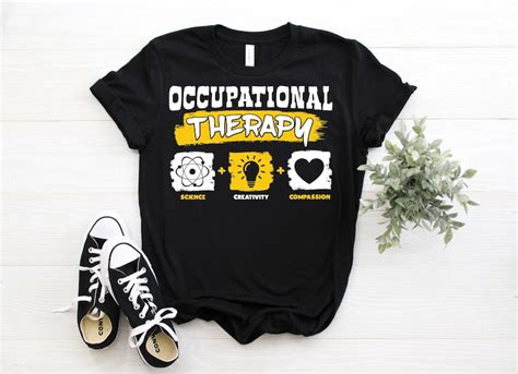 Occupational Therapy T Shirt Ot Therapist Ts Healthcare Etsy