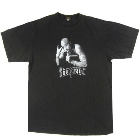 Vintage Tupac Shakur 2Pac T-Shirt 90s Hip Hop Rap West Coast Death Row Makaveli – For All To Envy