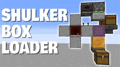 Shulker Box Loader Tutorial Easy Compact Youtube