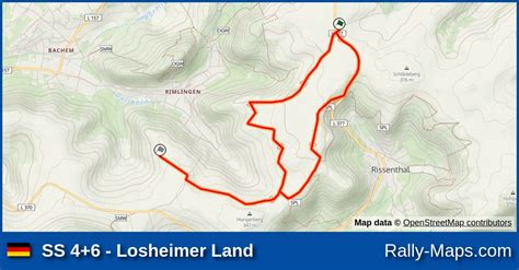 Mapa Harmonogram Profil Elewacji Os Losheimer Land Saarland