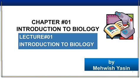 Lecture Introduction To Biology Pptx