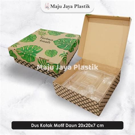 Jual Kardus Nasi 20x20x7 Isi 25pcs Box Nasi Kotak Nasi Snack Mika