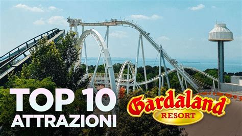 TOP 10 Attrazioni Migliori A GARDALAND YouTube