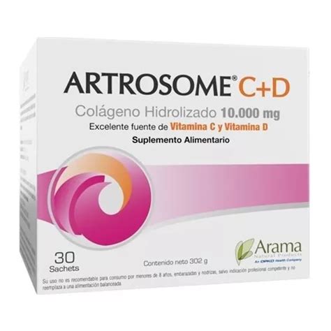 Colageno Hidrolizado Artrosome Con Vit C d Cuotas sin interés