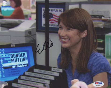 Ellie Kemper Signed "The Office" 8x10 Photo (PSA COA) | Pristine Auction