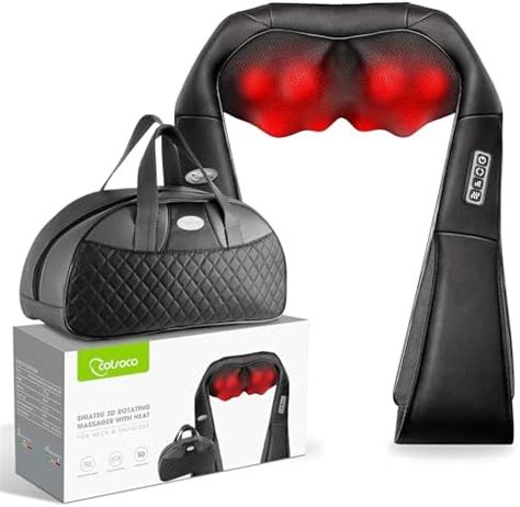 Amazon Viktor Jurgen Shiatsu Neck And Back Massager With Heat Deep