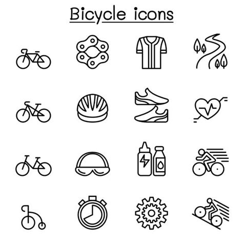 1 100 Cycle Path Icon Stock Illustrations Royalty Free Vector