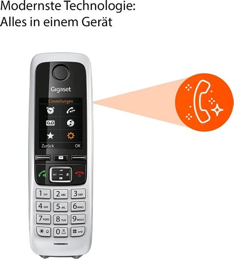 Gigaset C A Dect Telefon Anrufbeantworter Freisprechfunktion Neu Ebay