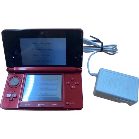Nintendo 3ds Flame Red At Ernest Rue Blog