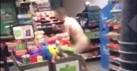 Man Strips Naked In Service Station Before Eating Muffins In Shocking Video Dublin Live