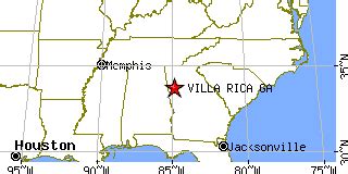 Villa Rica, Georgia (GA) ~ population data, races, housing & economy