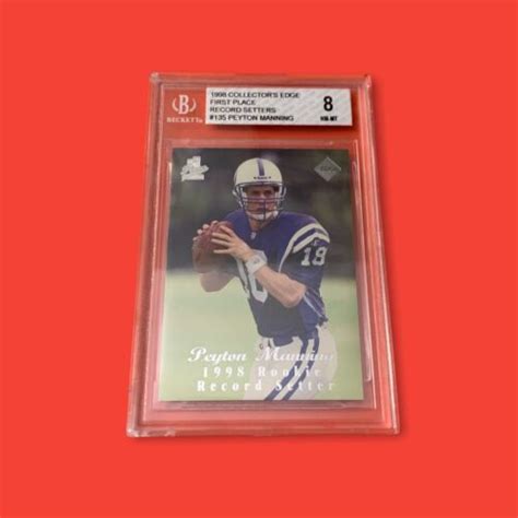 Football Cards Rookie Card Peyton Manning Indianapolis Colts