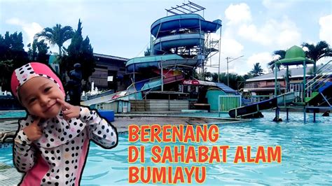 Berenang Di Sahabat Alam Jalan Lingkar Bumiayu Youtube