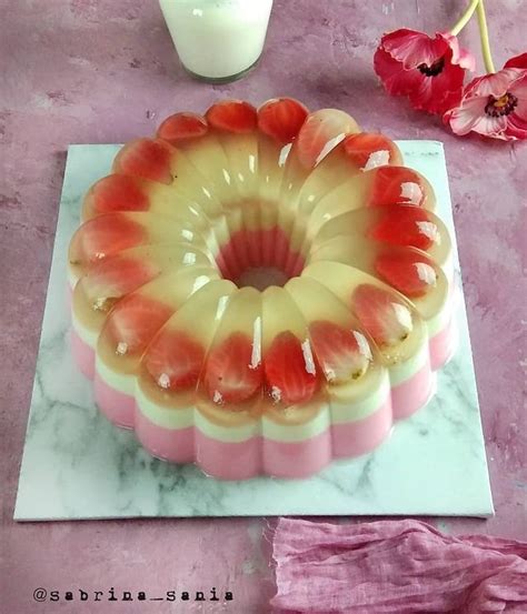 Resep Puding Strawberry Lembut Dan Manis Cocok Untuk Dessert