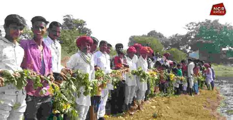 गुर्जर समाज ने दीपावली पर्व पर श्राद्ध की परंपरा का निर्वहन करते हुए पूर्वजों को किया याद