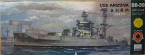 USS Arizona Model Kits of the Famous Battleship BB-39