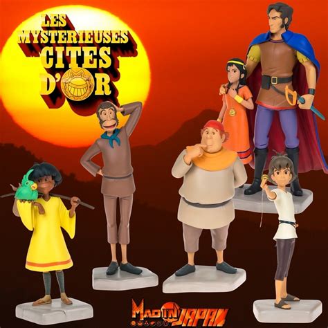 Les Mysterieuses Cites Dor Coffret Deluxe 6 Statuettes Lmz Collectibles