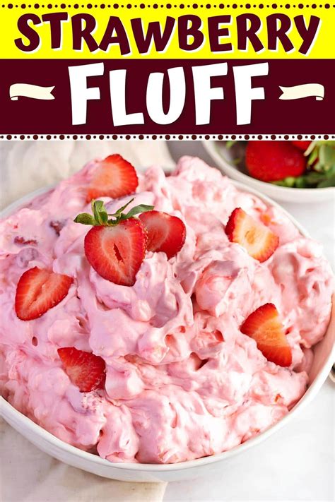 Strawberry Fluff Easy Dessert Recipe Insanely Good