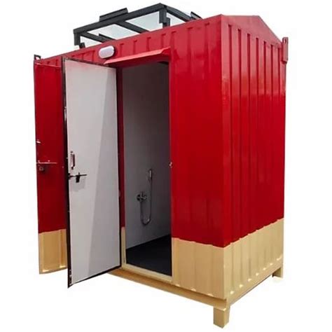 Prefab Mild Steel Portable Toilet Cabin At Rs In Hyderabad Id