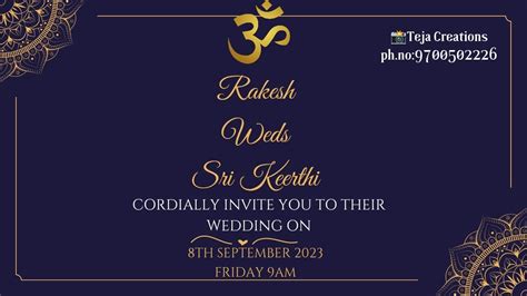 Rakesh Weds Sri Keerthi Wedding Ceremony Live Stars On 08 Sep 2023 9