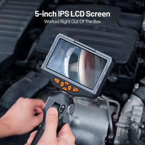 Buy in India Teslong TD500 Articulating Lens Inspection Camera with 5 ...